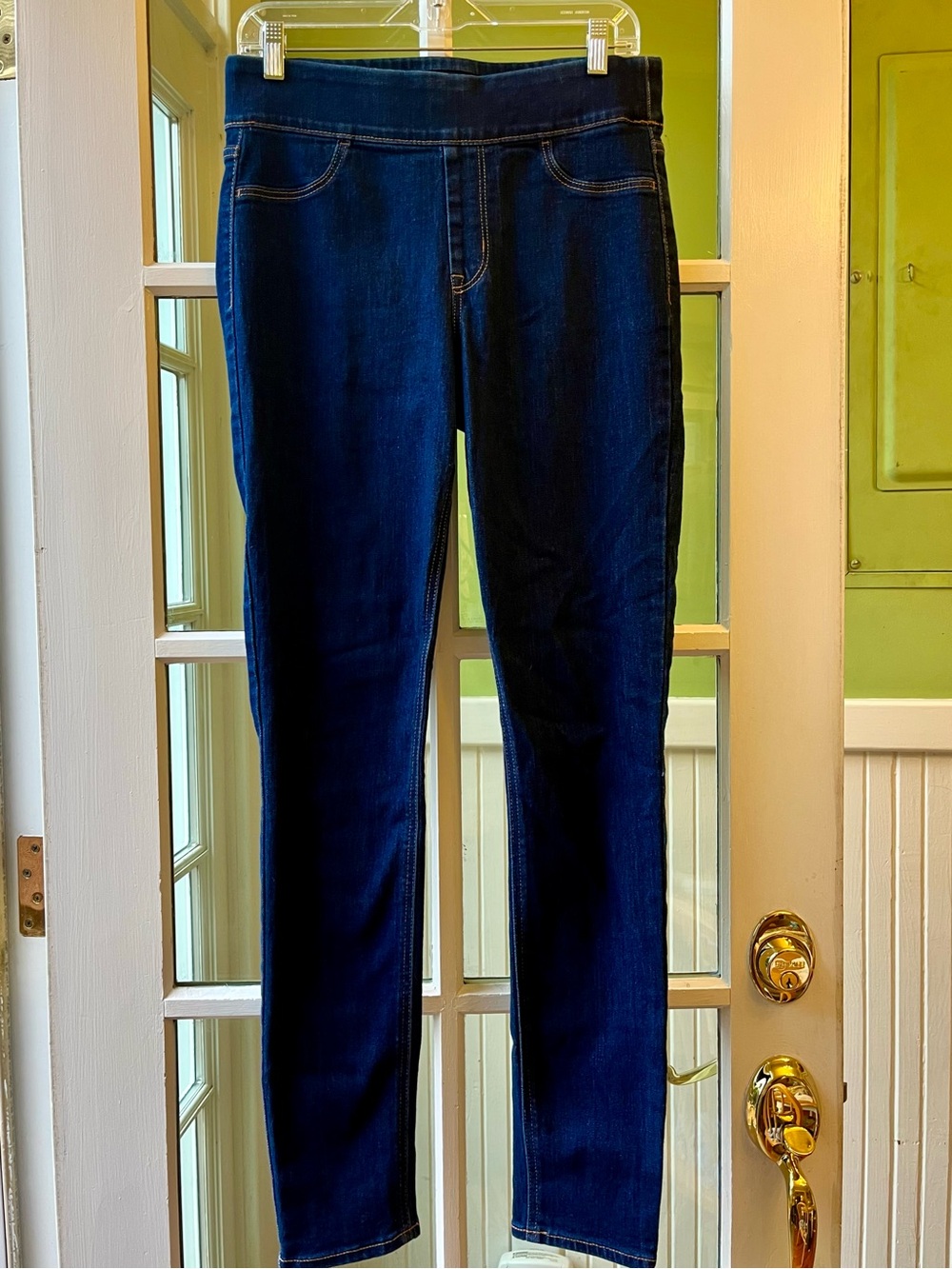 Old Navy Dark Blue Stretch Denim Jeggings Jeans Leggings
